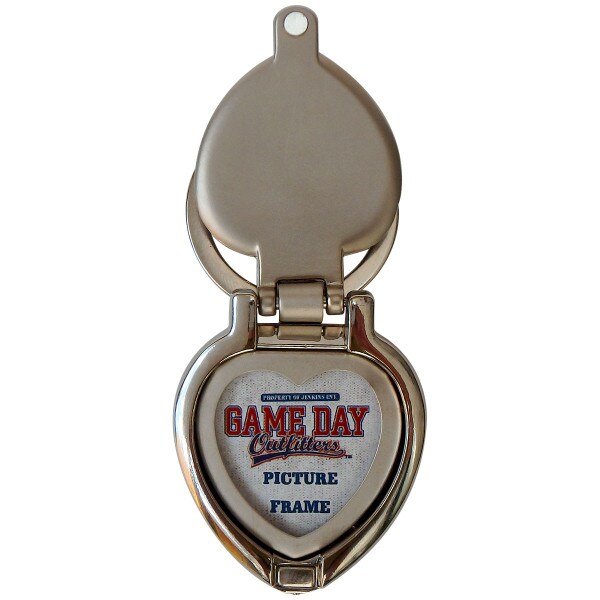 Penn State keychain locket open image